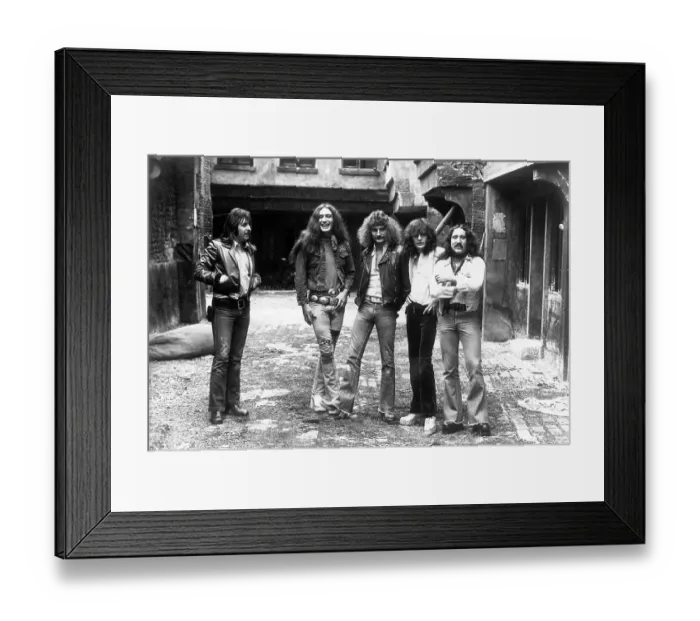 Framed Print : Photo of Uriah Heep Framed Print : Photo of Uriah Heep