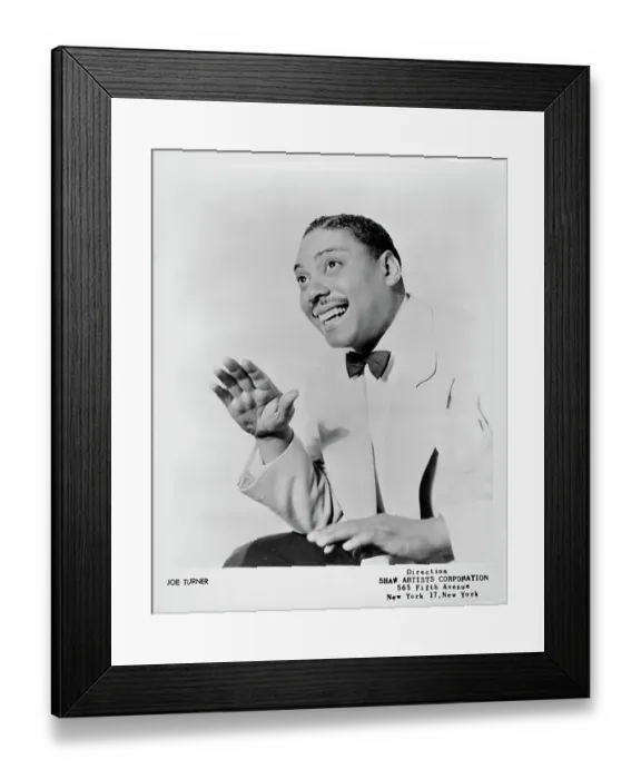 Framed Print : Big Joe Turner Framed Print : Big Joe Turner