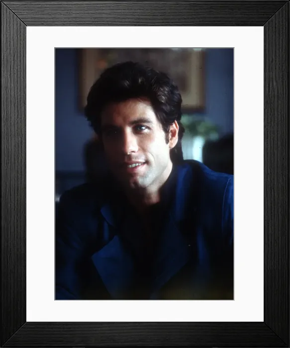 Framed Print : Photo of John Travolta Framed Print : Photo of John Travolta