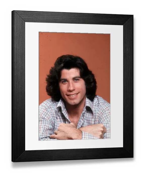 Framed Print : Photo of John Travolta Framed Print : Photo of John Travolta