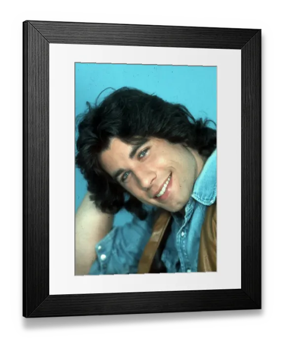 Framed Print : Photo of John Travolta