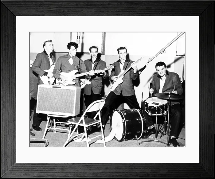 Framed Print : Photo of Gene Vincent Framed Print : Photo of Gene Vincent