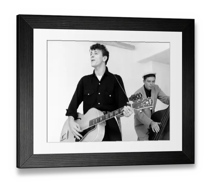 Framed Print : Photo of Gene Vincent