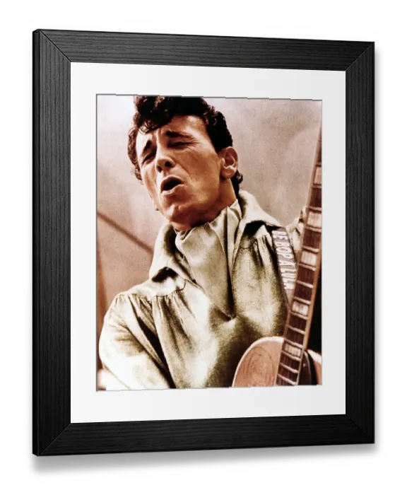 Framed Print : Photo of Gene Vincent Framed Print : Photo of Gene Vincent