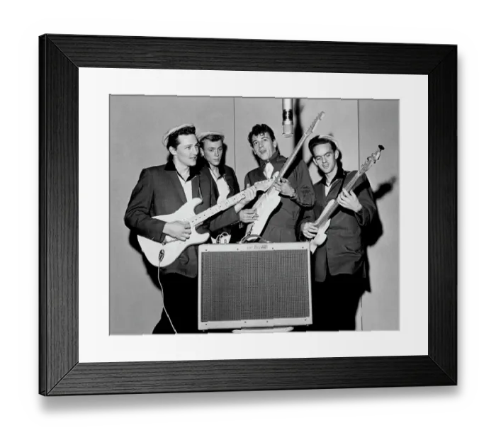 Framed Print : Photo of Gene Vincent Framed Print : Photo of Gene Vincent