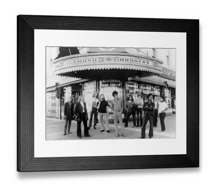 Framed Print : Tower of Power Portrait for East Bay Grease Album Framed Print : Tower of Power Portrait for East Bay Grease Album