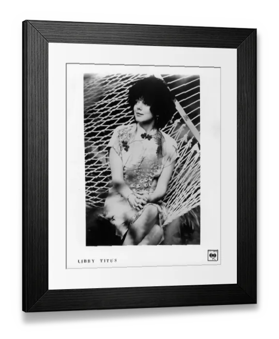 Framed Print : Photo of Libby Titus