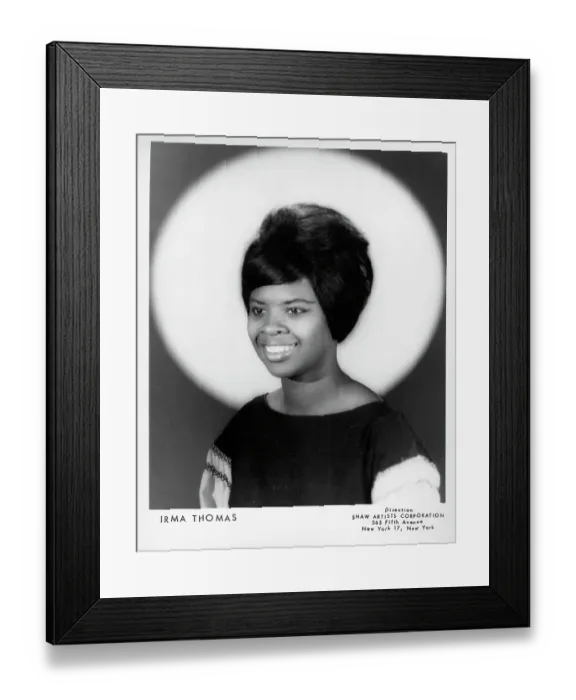 Framed Print : Photo of Irma Thomas Framed Print : Photo of Irma Thomas