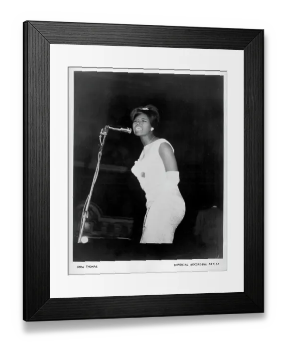 Framed Print : Photo of Irma Thomas Framed Print : Photo of Irma Thomas