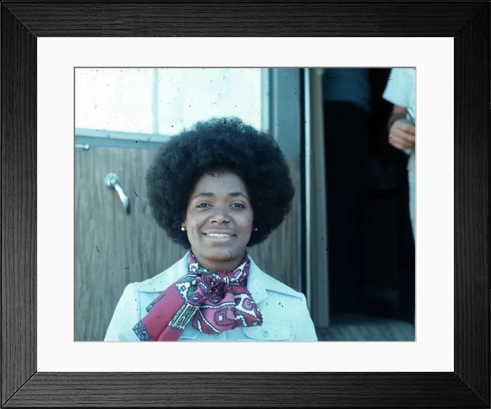 Framed Print : Photo of Carla Thomas Framed Print : Photo of Carla Thomas