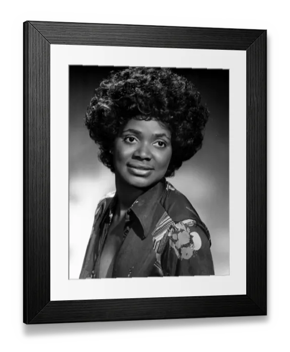 Framed Print : Photo of Carla Thomas Framed Print : Photo of Carla Thomas