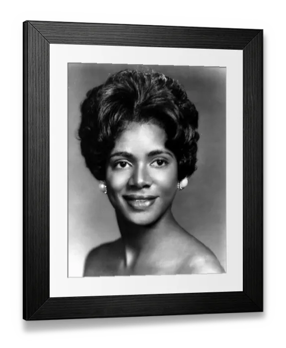Framed Print : Photo of Carla Thomas Framed Print : Photo of Carla Thomas
