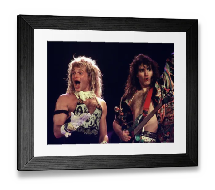 Framed Print : Photo of Van Halen Framed Print : Photo of Van Halen