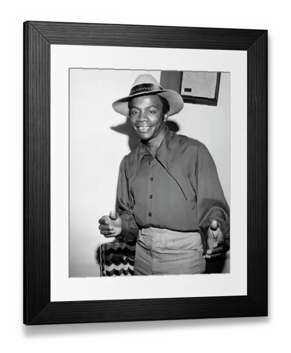 Framed Print : Photo of Howard Tate Framed Print : Photo of Howard Tate