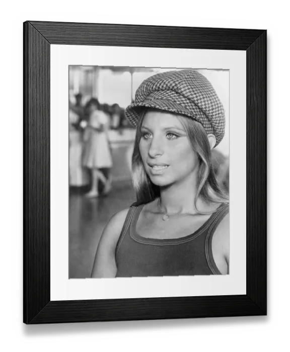 Framed Print : Photo of Barbra Streisand Framed Print : Photo of Barbra Streisand