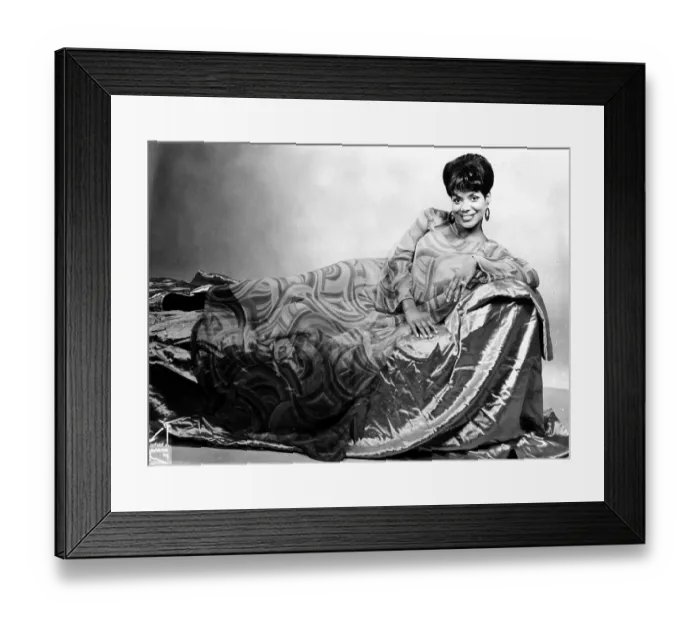 Framed Print : Photo of Carla Thomas Framed Print : Photo of Carla Thomas