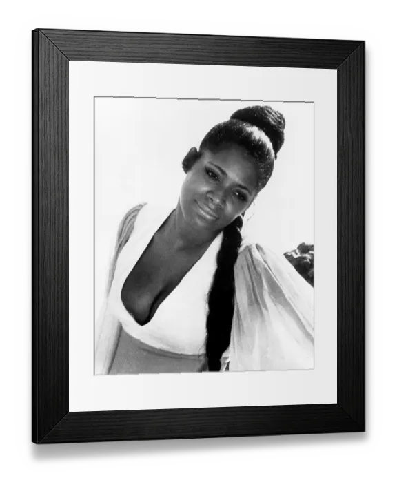 Framed Print : Photo of Carla Thomas Framed Print : Photo of Carla Thomas