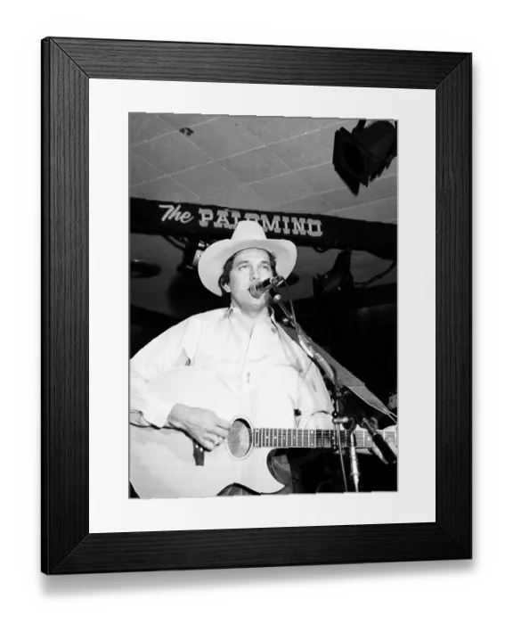 Framed Print : Photo of George Strait Framed Print : Photo of George Strait