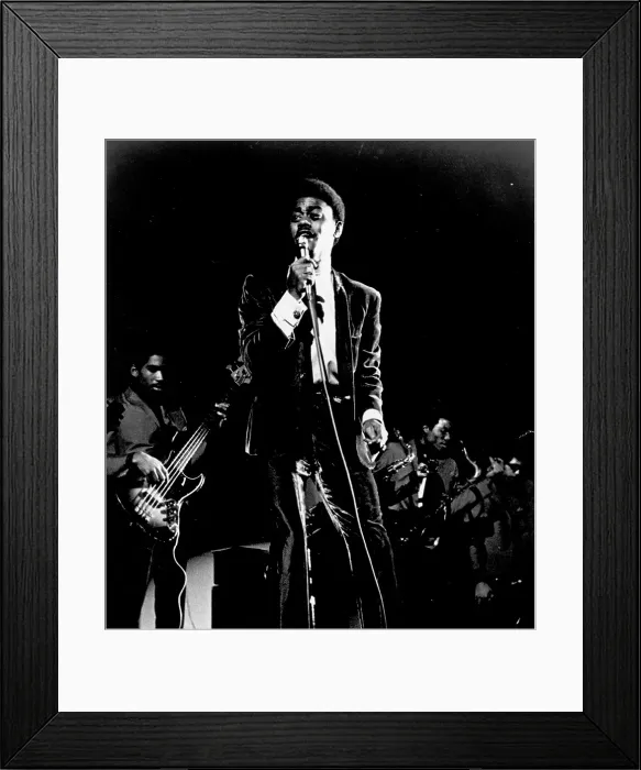 Framed Print : Photo of Johnnie Taylor Framed Print : Photo of Johnnie Taylor