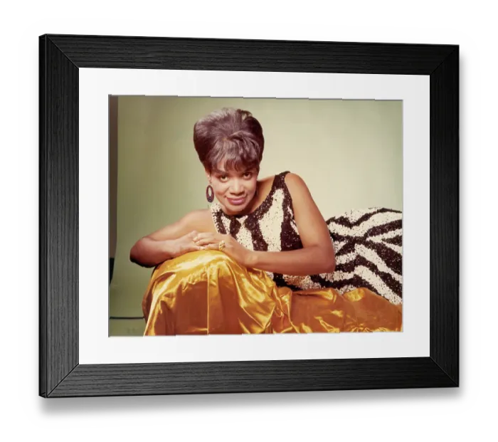 Framed Print : Photo of Carla Thomas