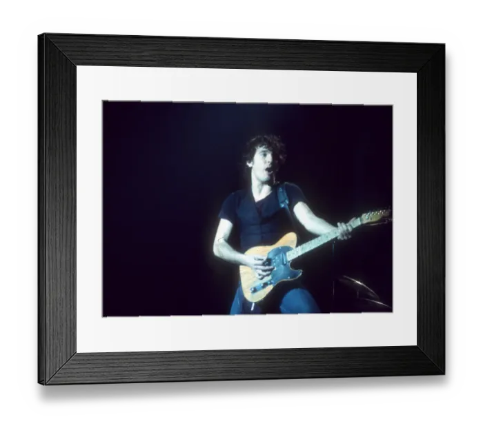 Framed Print : Photo of Bruce Springsteen