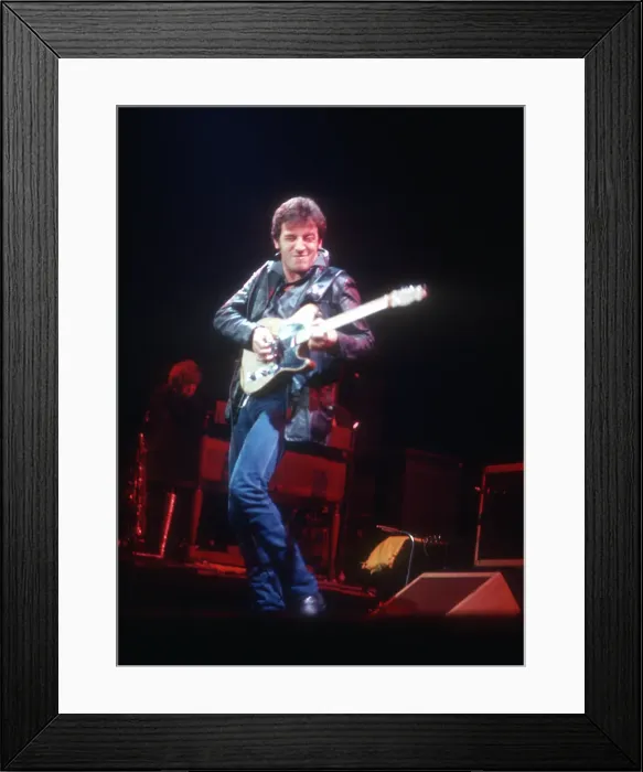 Framed Print : Photo of Bruce Springsteen