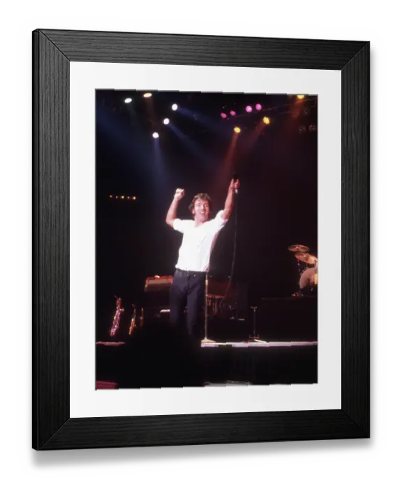 Framed Print : Photo of Bruce Springsteen Framed Print : Photo of Bruce Springsteen