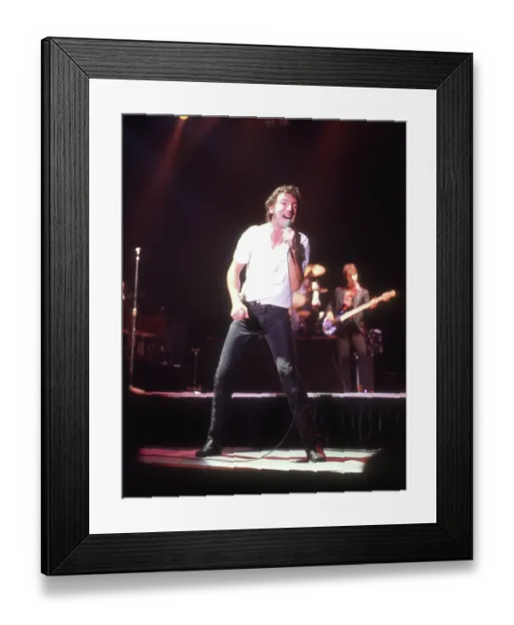 Framed Print : Photo of Bruce Springsteen Framed Print : Photo of Bruce Springsteen