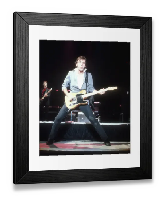Framed Print : Photo of Bruce Springsteen