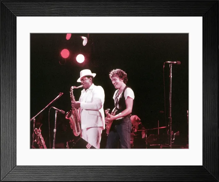 Framed Print : Photo of Bruce Springsteen Framed Print : Photo of Bruce Springsteen