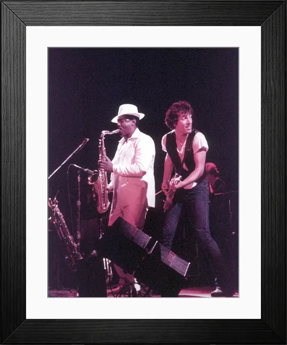 Framed Print : Photo of Bruce Springsteen Framed Print : Photo of Bruce Springsteen