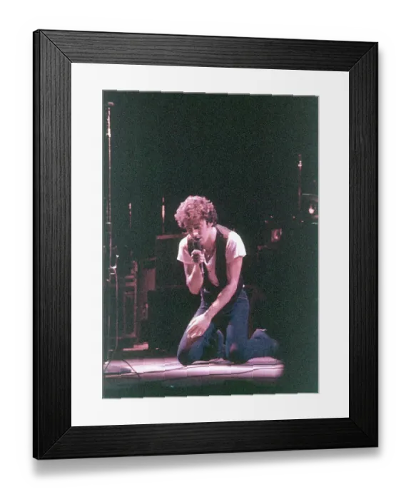 Framed Print : Photo of Bruce Springsteen Framed Print : Photo of Bruce Springsteen