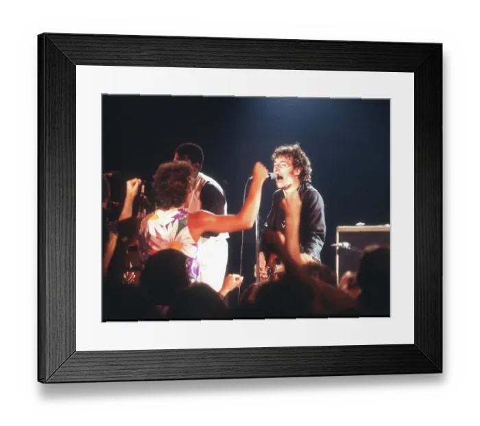 Framed Print : Photo of Bruce Springsteen