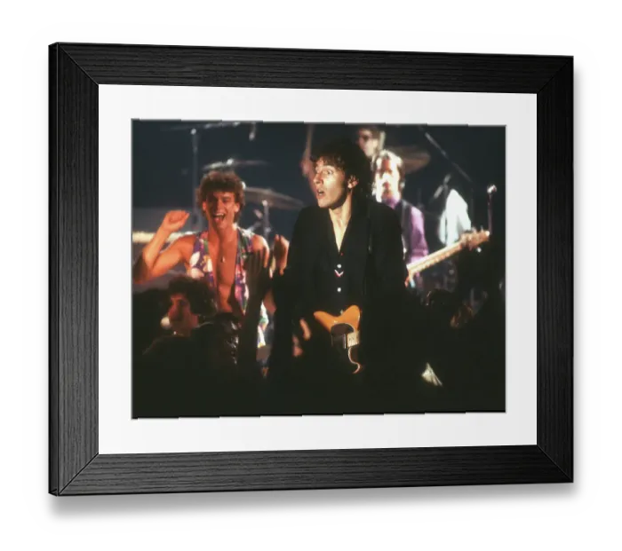 Framed Print : Photo of Bruce Springsteen Framed Print : Photo of Bruce Springsteen