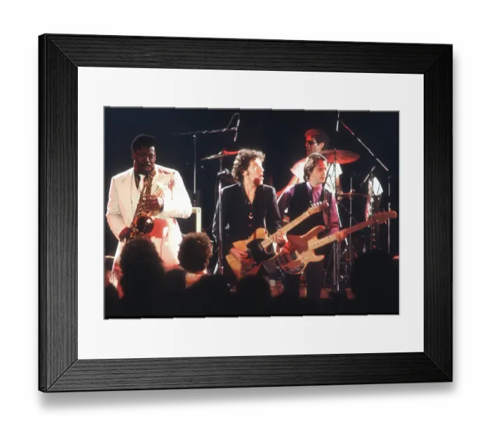 Framed Print : Photo of Bruce Springsteen Framed Print : Photo of Bruce Springsteen
