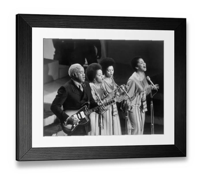 Framed Print : Photo of Staple Singers Framed Print : Photo of Staple Singers