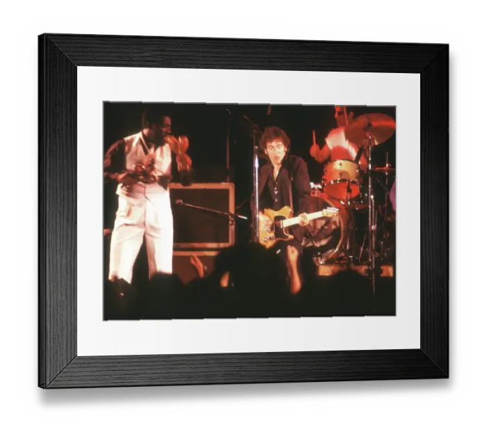 Framed Print : Photo of Bruce Springsteen Framed Print : Photo of Bruce Springsteen