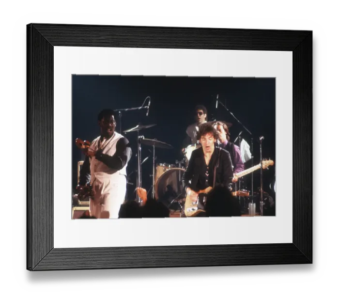Framed Print : Photo of Bruce Springsteen Framed Print : Photo of Bruce Springsteen