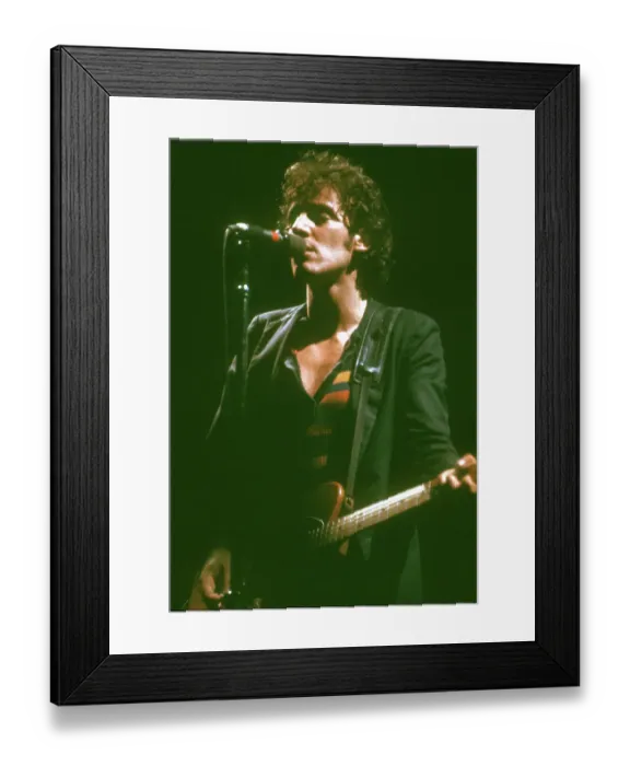 Framed Print : Photo of Bruce Springsteen