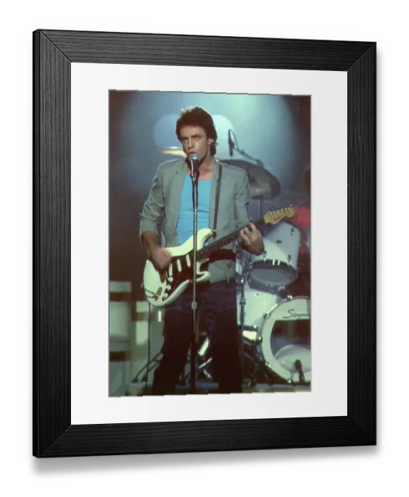 Framed Print : Photo of Rick Springfield Framed Print : Photo of Rick Springfield