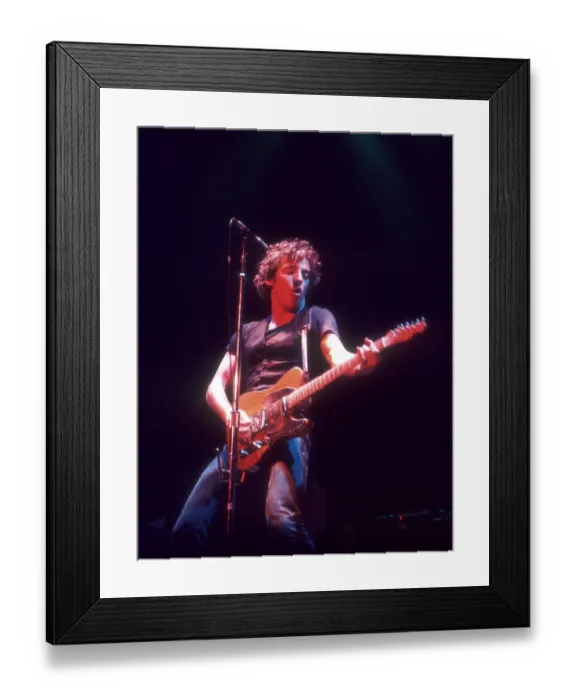 Framed Print : Photo of Bruce Springsteen