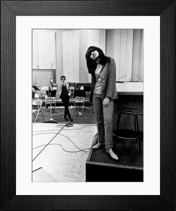 Framed Print : Photo of Phil Spector Framed Print : Photo of Phil Spector