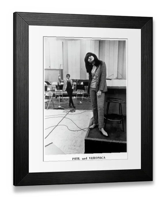 Framed Print : Photo of Phil Spector Framed Print : Photo of Phil Spector