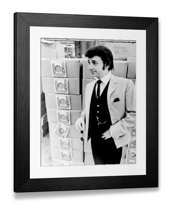 Framed Print : Photo of Phil Spector Framed Print : Photo of Phil Spector