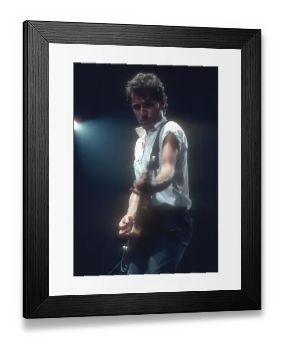 Framed Print : Photo of Bruce Springsteen Framed Print : Photo of Bruce Springsteen