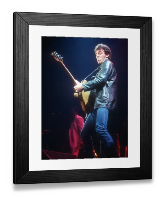 Framed Print : Photo of Bruce Springsteen Framed Print : Photo of Bruce Springsteen