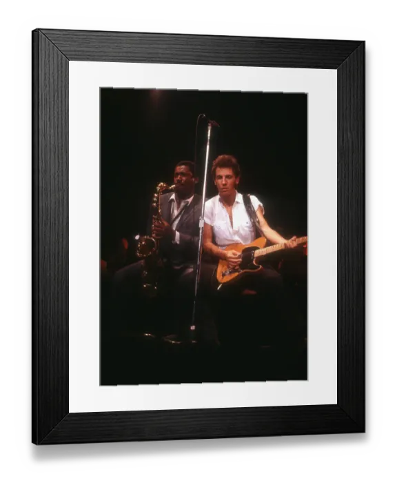 Framed Print : Photo of Bruce Springsteen Framed Print : Photo of Bruce Springsteen