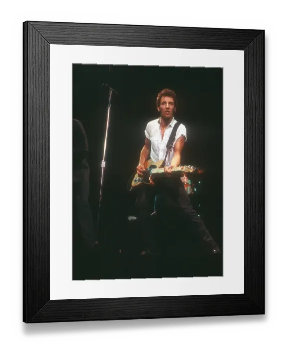 Framed Print : Photo of Bruce Springsteen Framed Print : Photo of Bruce Springsteen