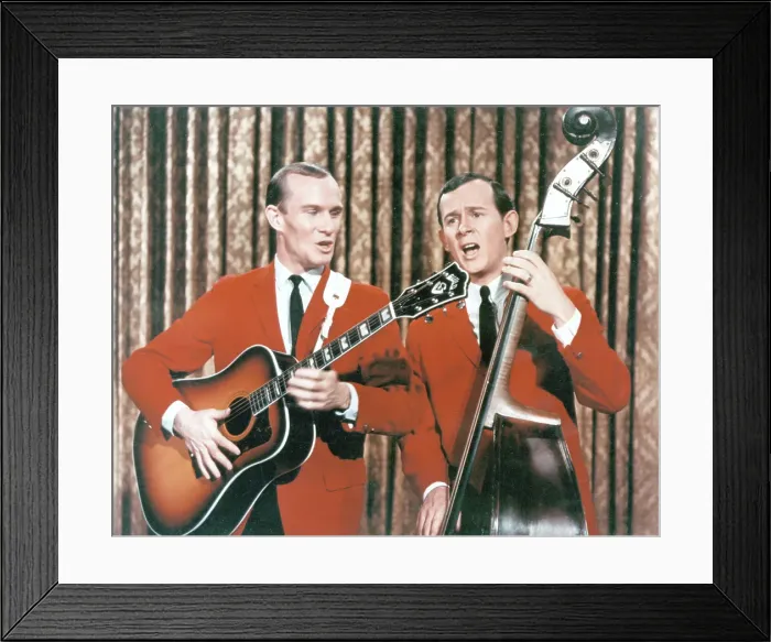 Framed Print : Photo of Smothers Brothers Framed Print : Photo of Smothers Brothers