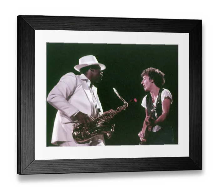 Framed Print : Photo of Bruce Springsteen Framed Print : Photo of Bruce Springsteen